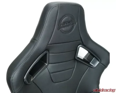 NRG Omega Reclinable Racing Seat - RSC-750BK/BK L/R